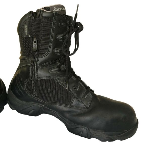Bates 8" GX Lace Up Side Zip Waterproof Composite